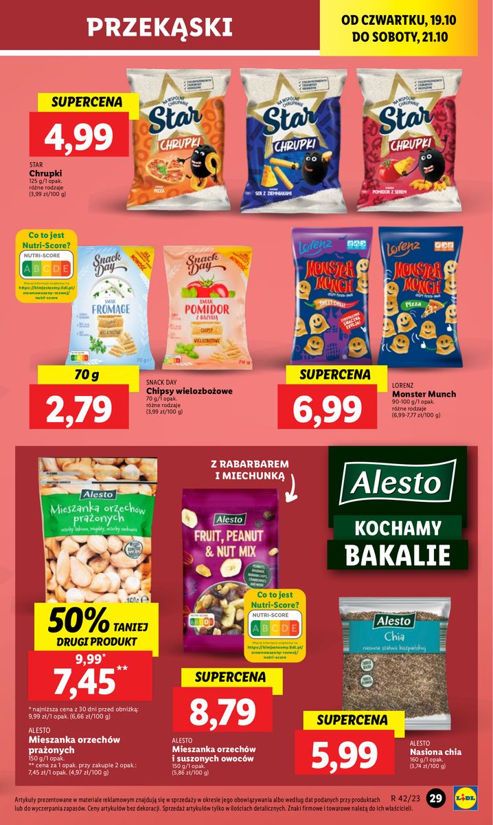Gazetka OFERTA WAŻNA OD 19.10 do 21.10