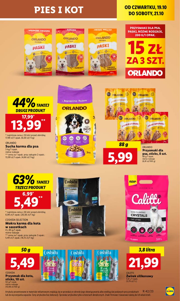 Gazetka OFERTA WAŻNA OD 19.10 do 21.10