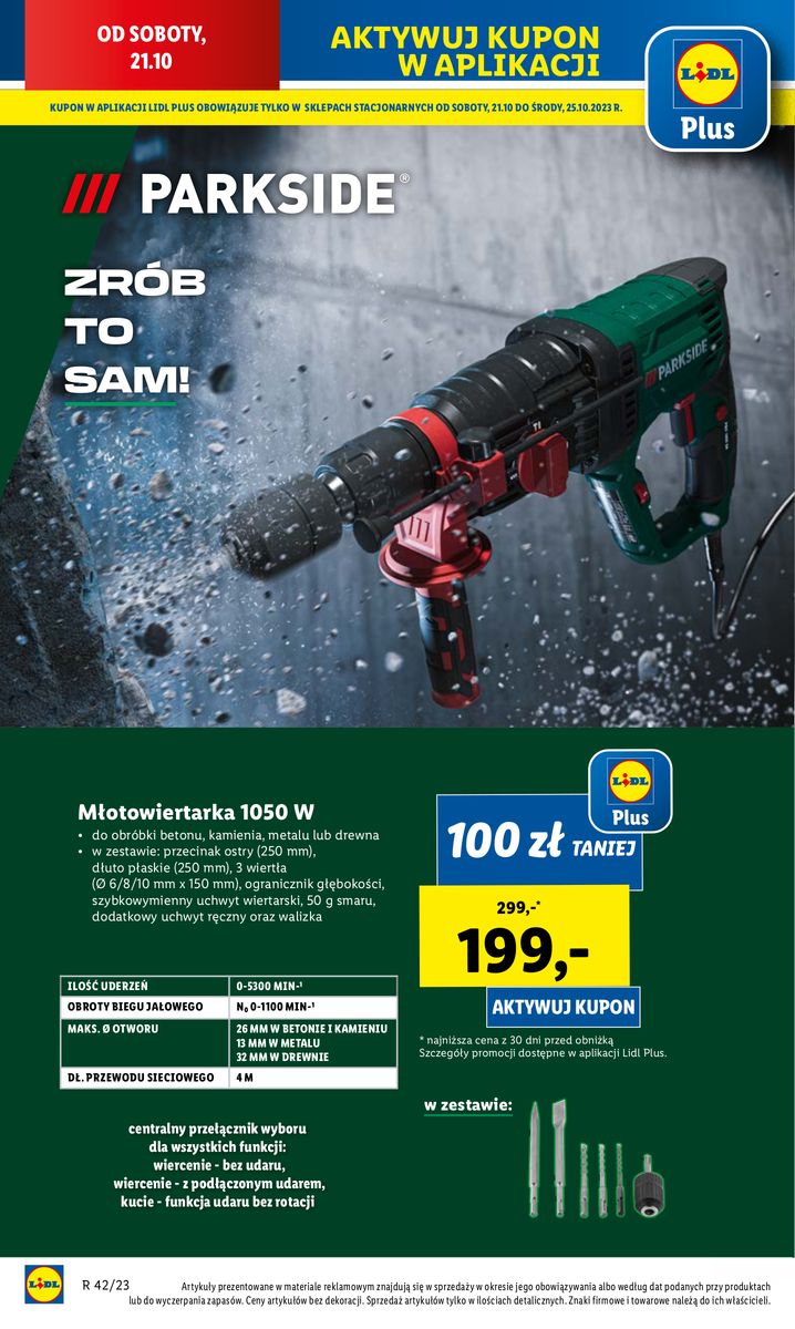 Gazetka OFERTA WAŻNA OD 19.10 do 21.10