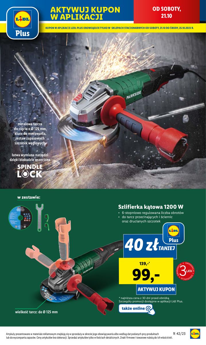 Gazetka OFERTA WAŻNA OD 19.10 do 21.10