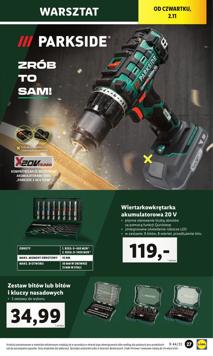 Gazetka OFERTA WAŻNA OD 30.10