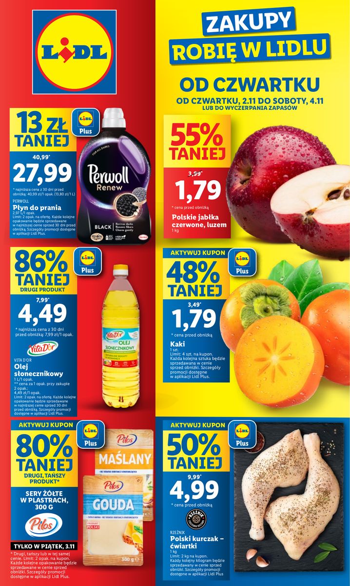Gazetka OFERTA WAŻNA OD 2.11 do 4.11