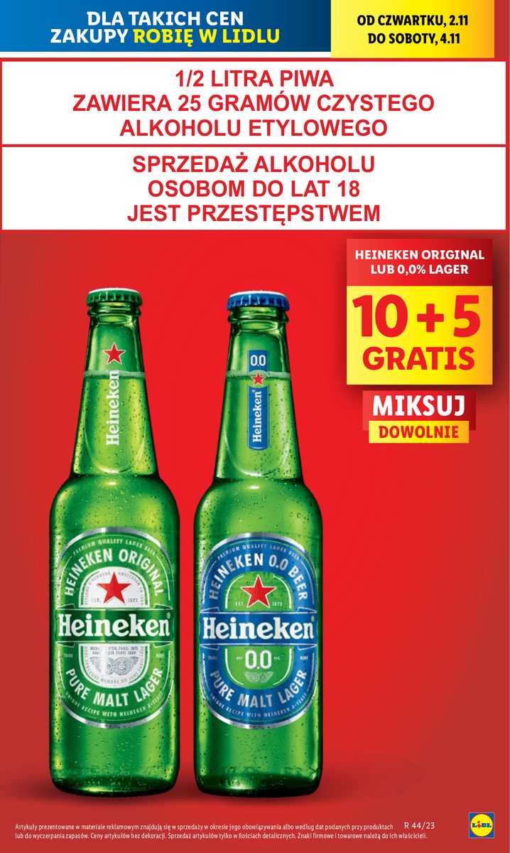 Gazetka OFERTA WAŻNA OD 2.11 do 4.11