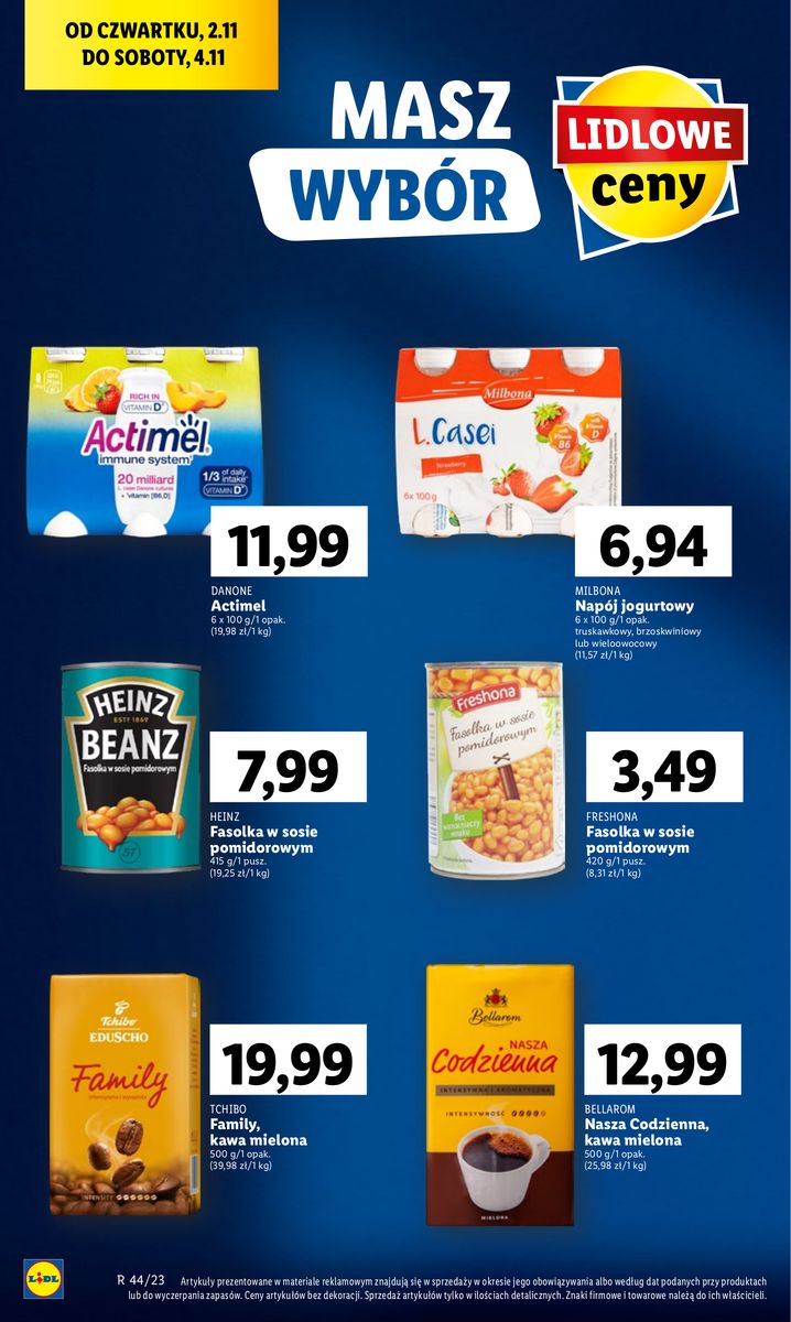 Gazetka OFERTA WAŻNA OD 2.11 do 4.11