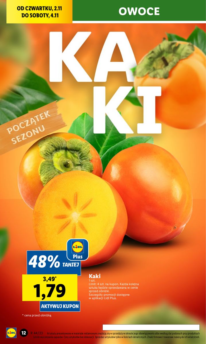 Gazetka OFERTA WAŻNA OD 2.11 do 4.11