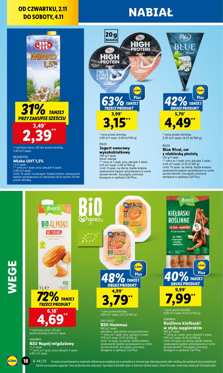 Gazetka OFERTA WAŻNA OD 2.11 do 4.11