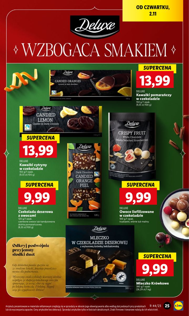 Gazetka OFERTA WAŻNA OD 2.11 do 4.11