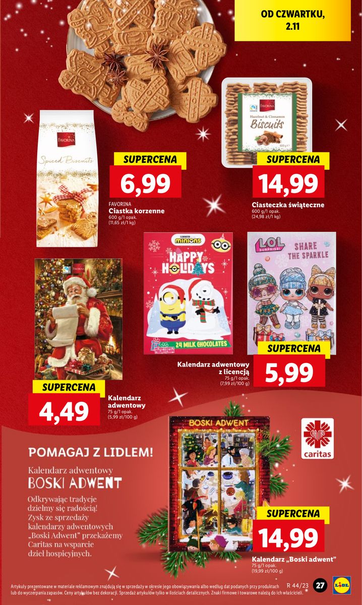 Gazetka OFERTA WAŻNA OD 2.11 do 4.11