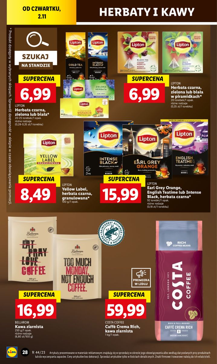 Gazetka OFERTA WAŻNA OD 2.11 do 4.11