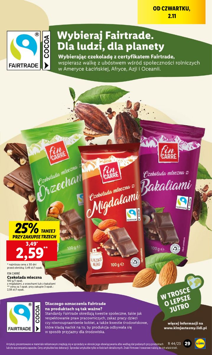 Gazetka OFERTA WAŻNA OD 2.11 do 4.11