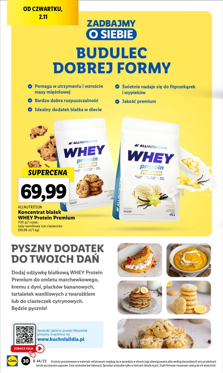 Gazetka OFERTA WAŻNA OD 2.11 do 4.11