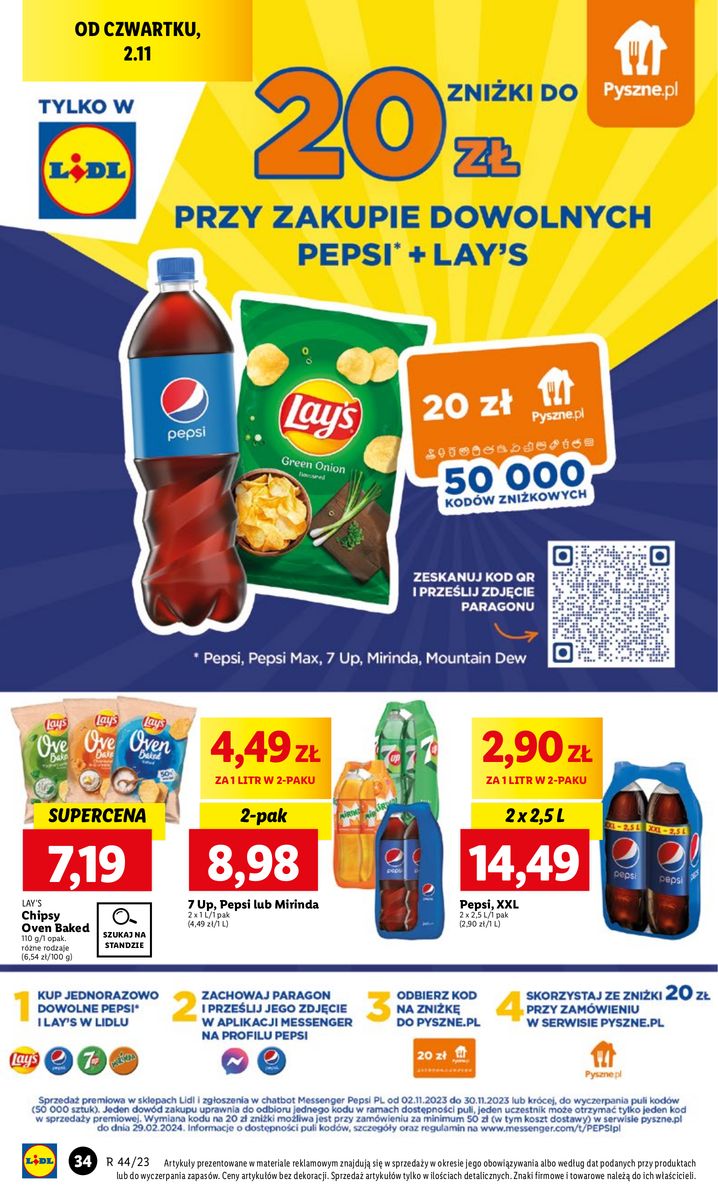 Gazetka OFERTA WAŻNA OD 2.11 do 4.11