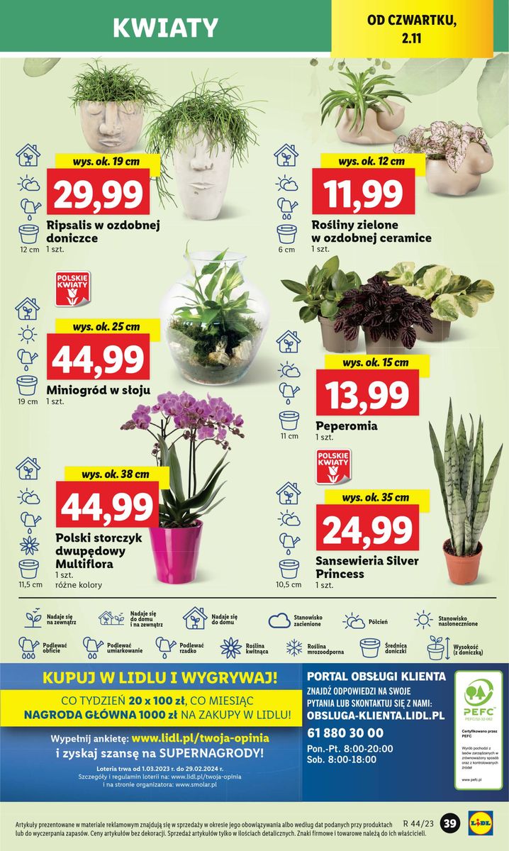Gazetka OFERTA WAŻNA OD 2.11 do 4.11