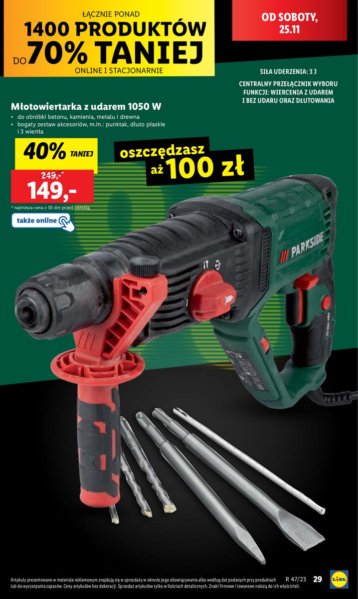 Gazetka OFERTA WAŻNA OD 20.11