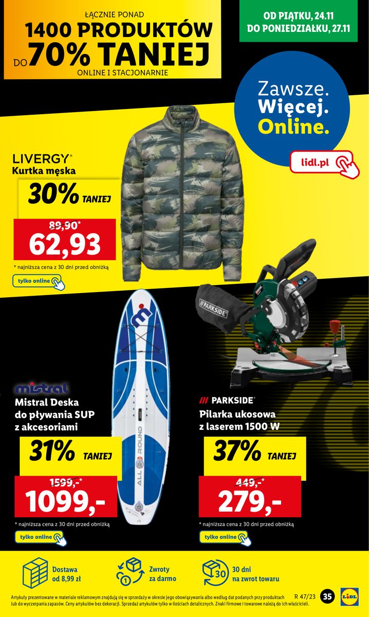 Gazetka OFERTA WAŻNA OD 20.11