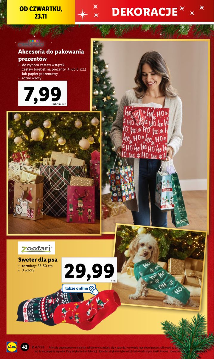 Gazetka OFERTA WAŻNA OD 20.11