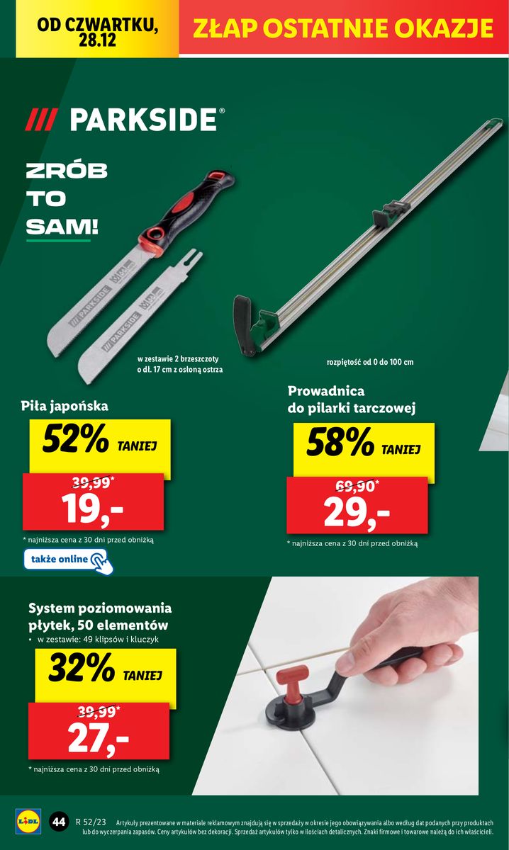 Gazetka OFERTA WAŻNA OD 27.12