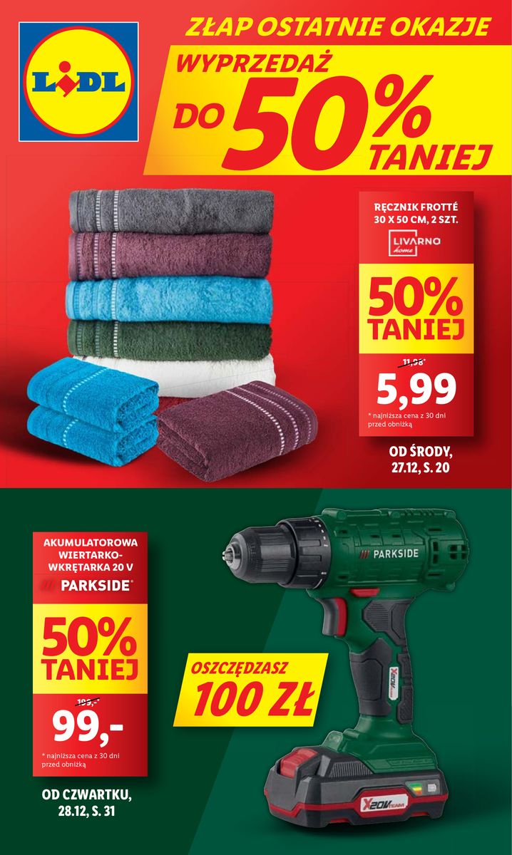 Gazetka OFERTA WAŻNA OD 27.12