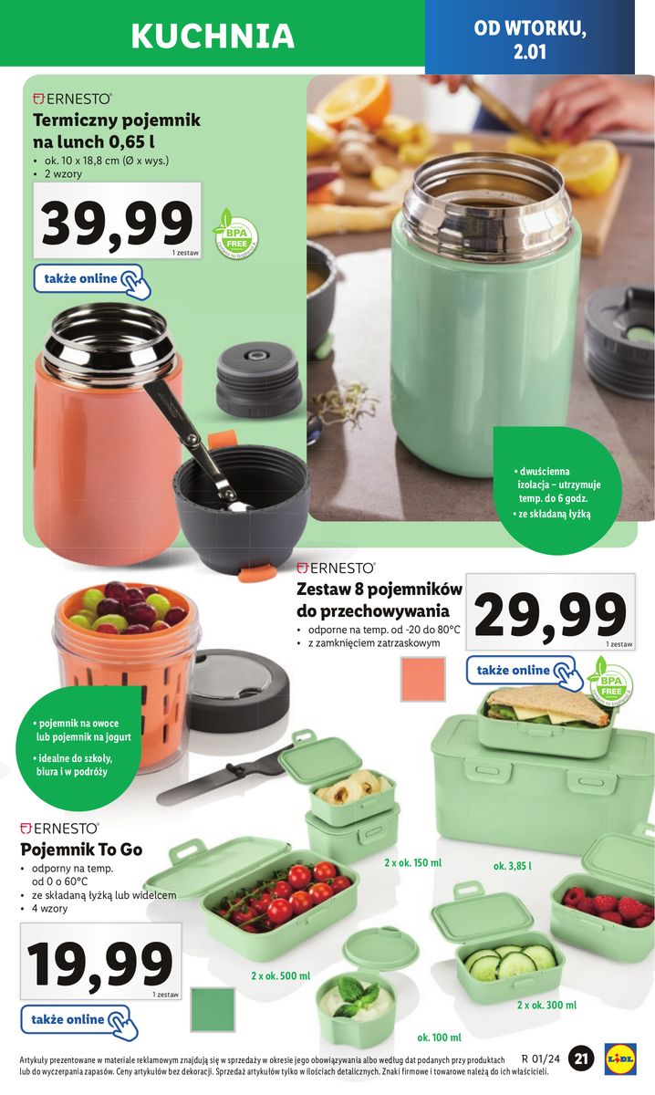 Gazetka OFERTA WAŻNA OD 2.01