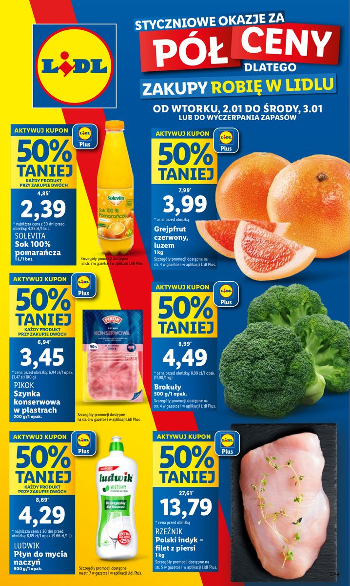 Gazetka OFERTA WAŻNA OD 2.01 DO 3.01