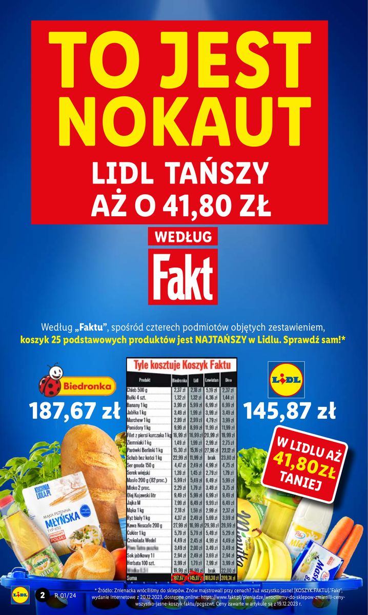 Gazetka OFERTA WAŻNA OD 2.01 DO 3.01