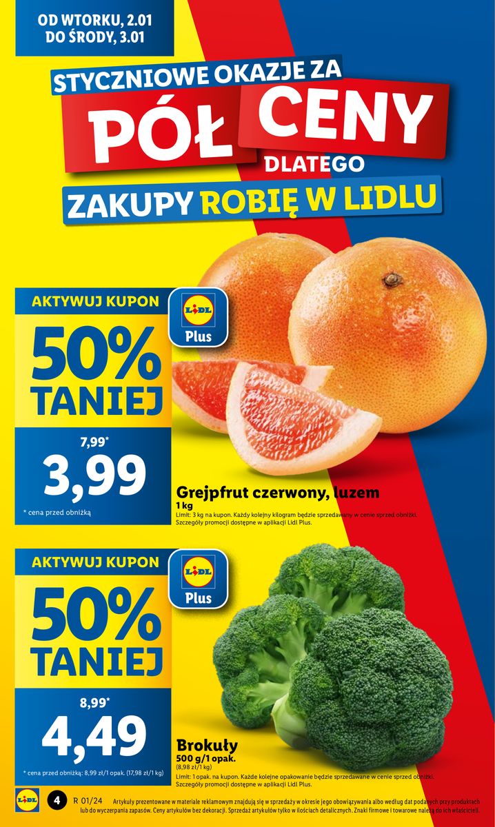 Gazetka OFERTA WAŻNA OD 2.01 DO 3.01