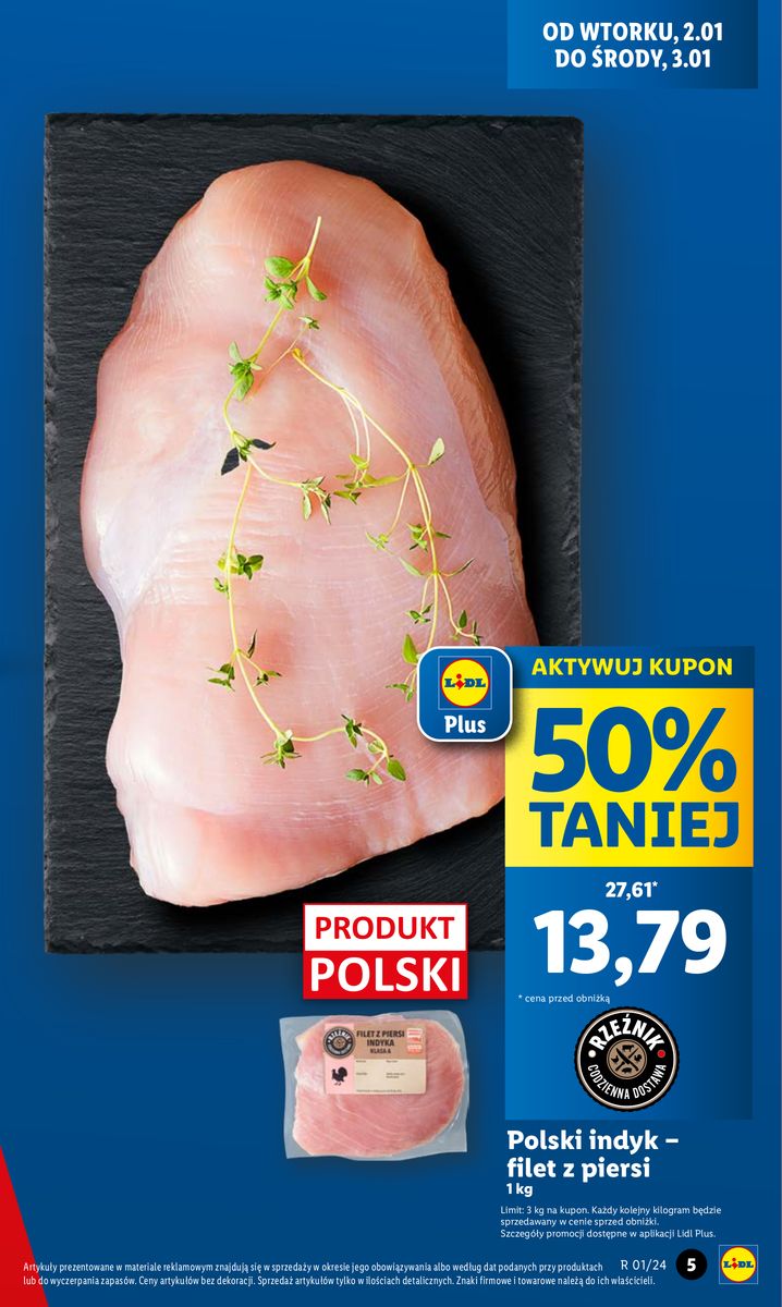 Gazetka OFERTA WAŻNA OD 2.01 DO 3.01