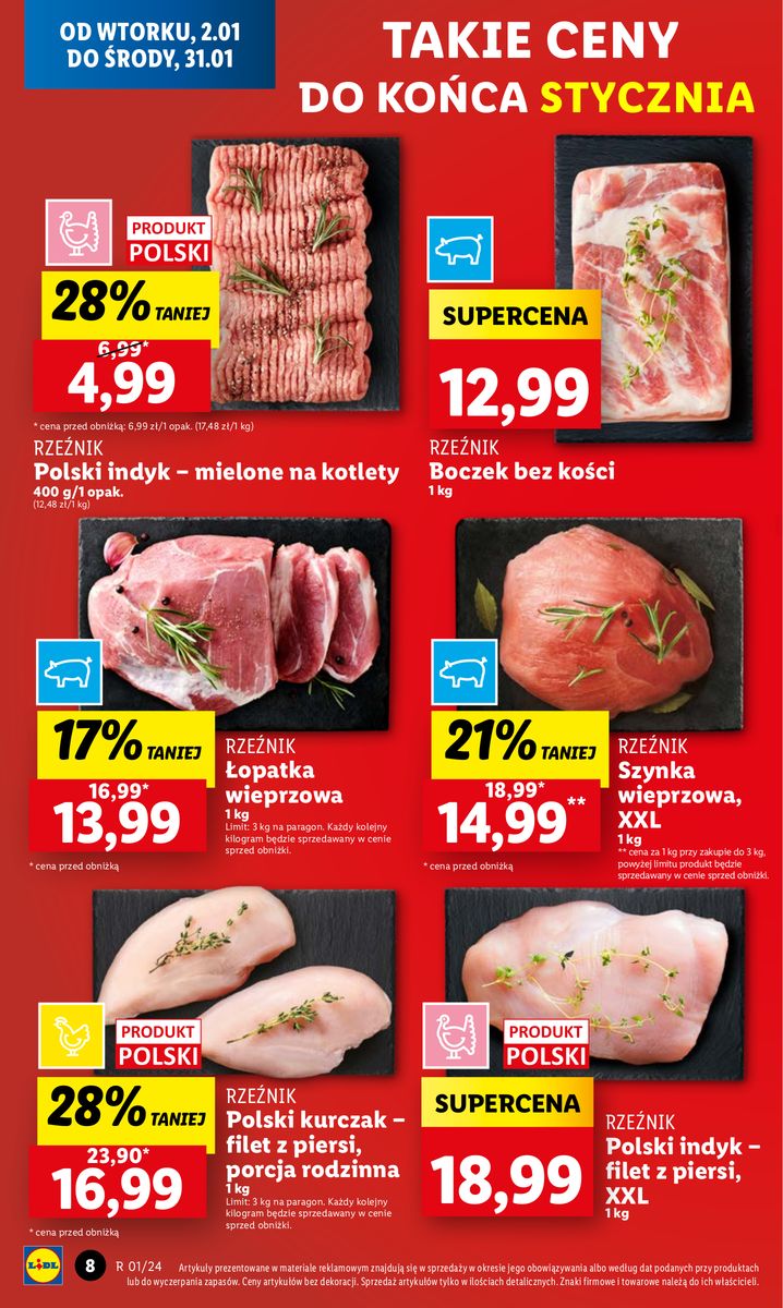 Gazetka OFERTA WAŻNA OD 2.01 DO 3.01