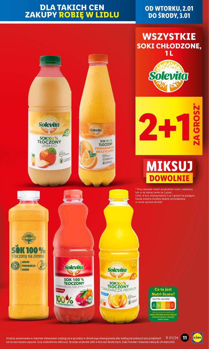 Gazetka OFERTA WAŻNA OD 2.01 DO 3.01