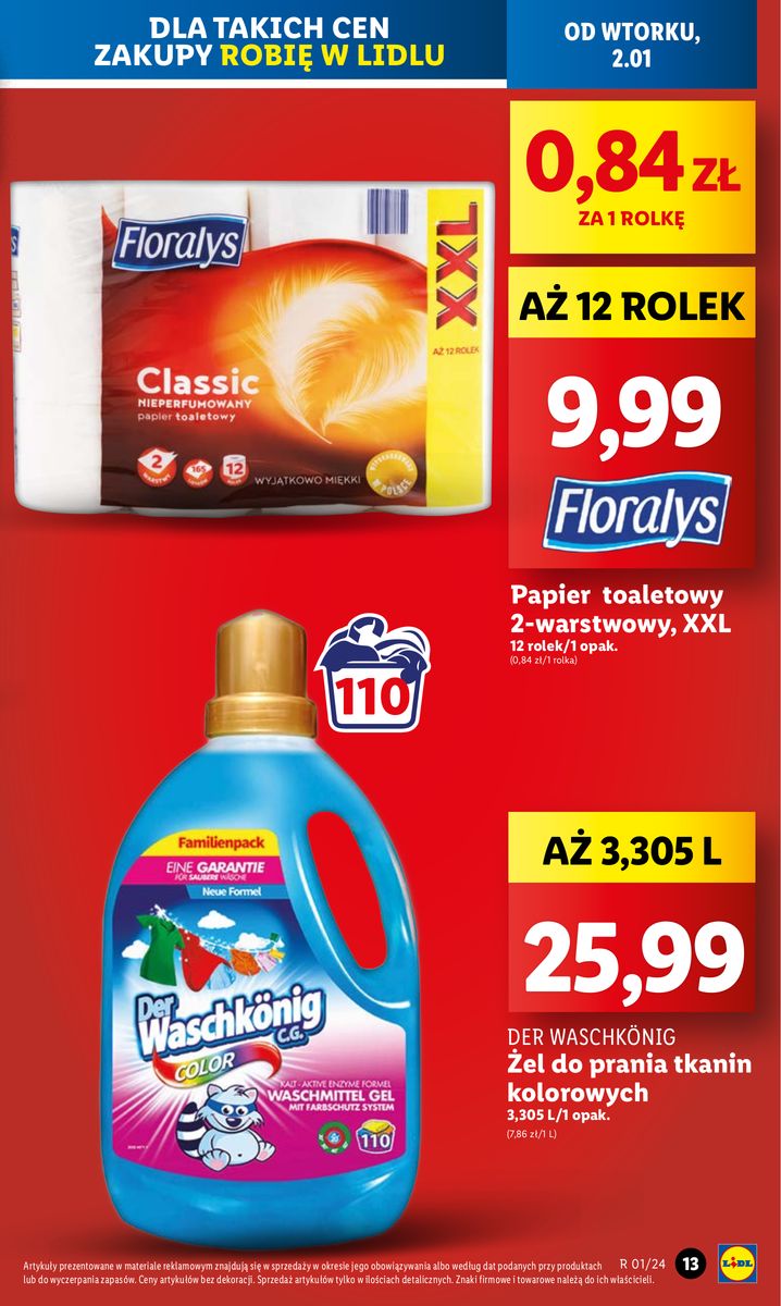 Gazetka OFERTA WAŻNA OD 2.01 DO 3.01