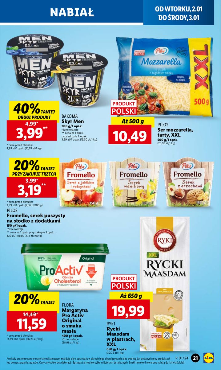Gazetka OFERTA WAŻNA OD 2.01 DO 3.01