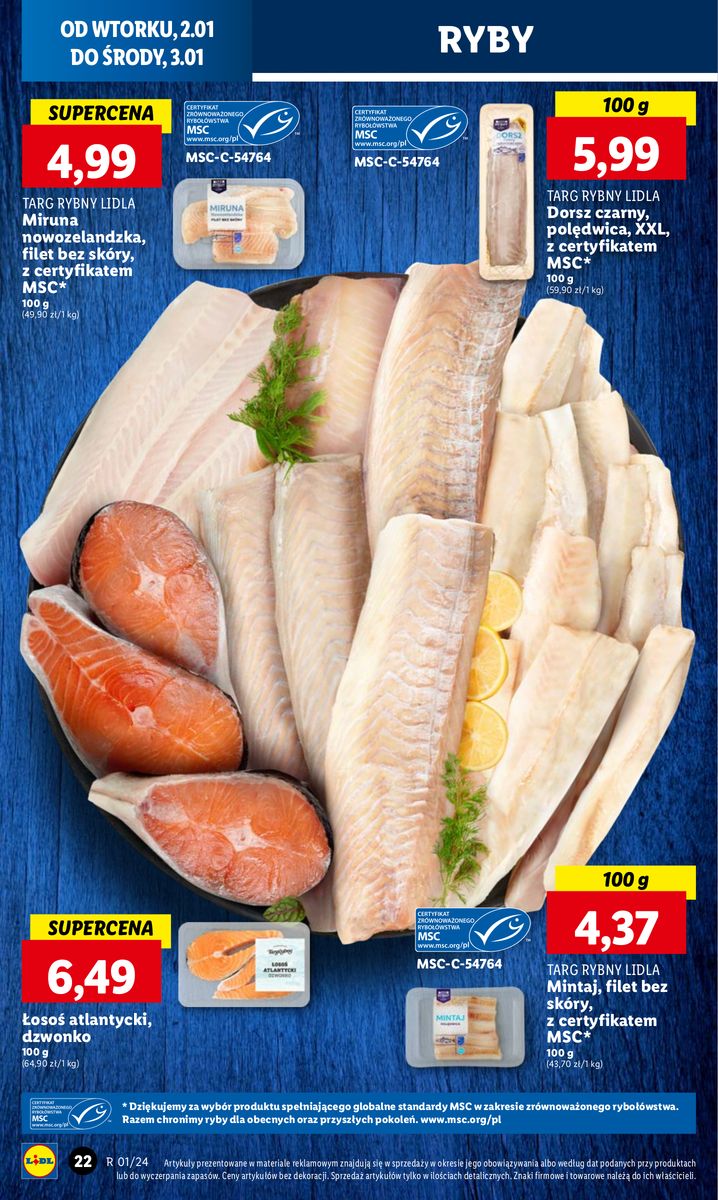 Gazetka OFERTA WAŻNA OD 2.01 DO 3.01