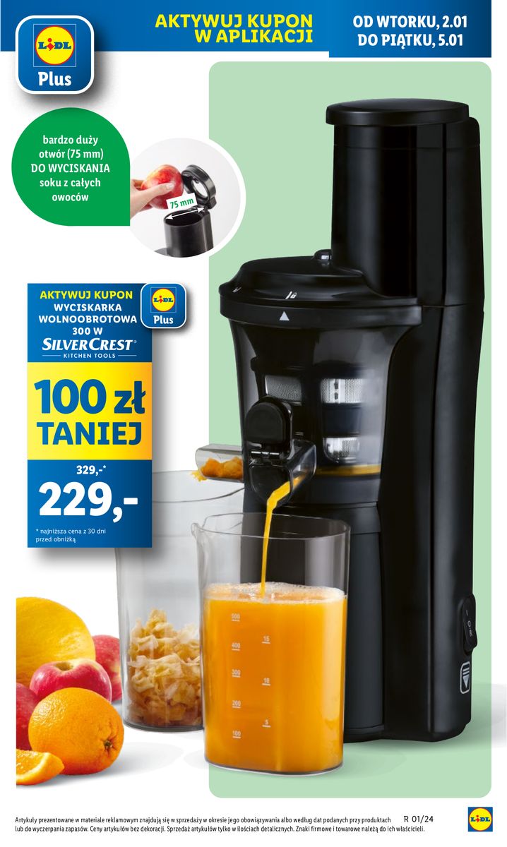 Gazetka OFERTA WAŻNA OD 2.01 DO 3.01