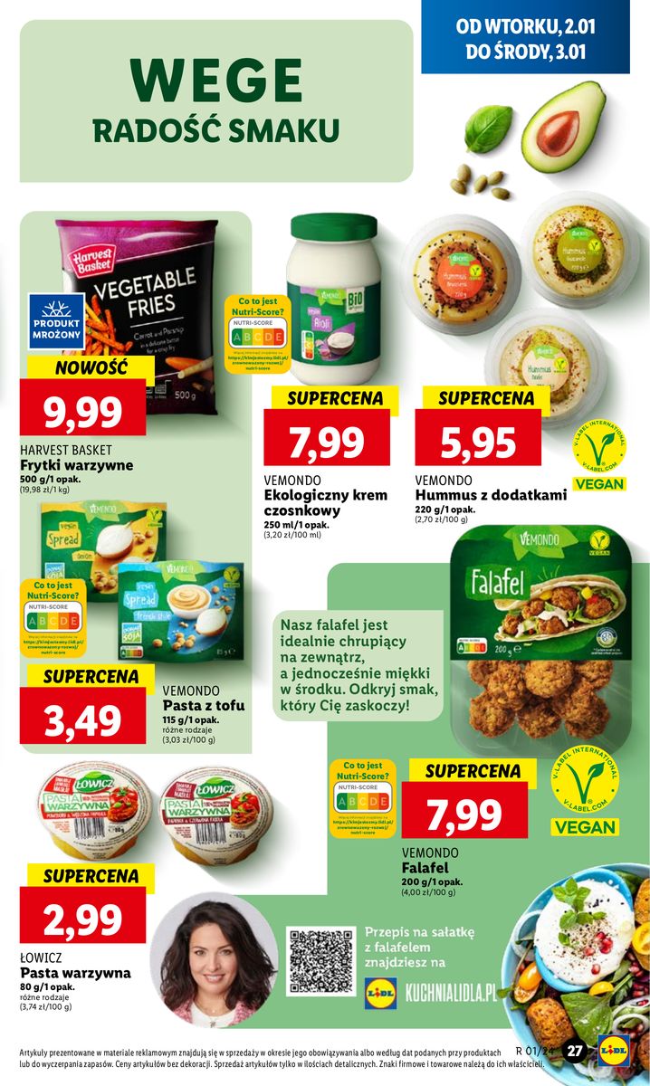 Gazetka OFERTA WAŻNA OD 2.01 DO 3.01