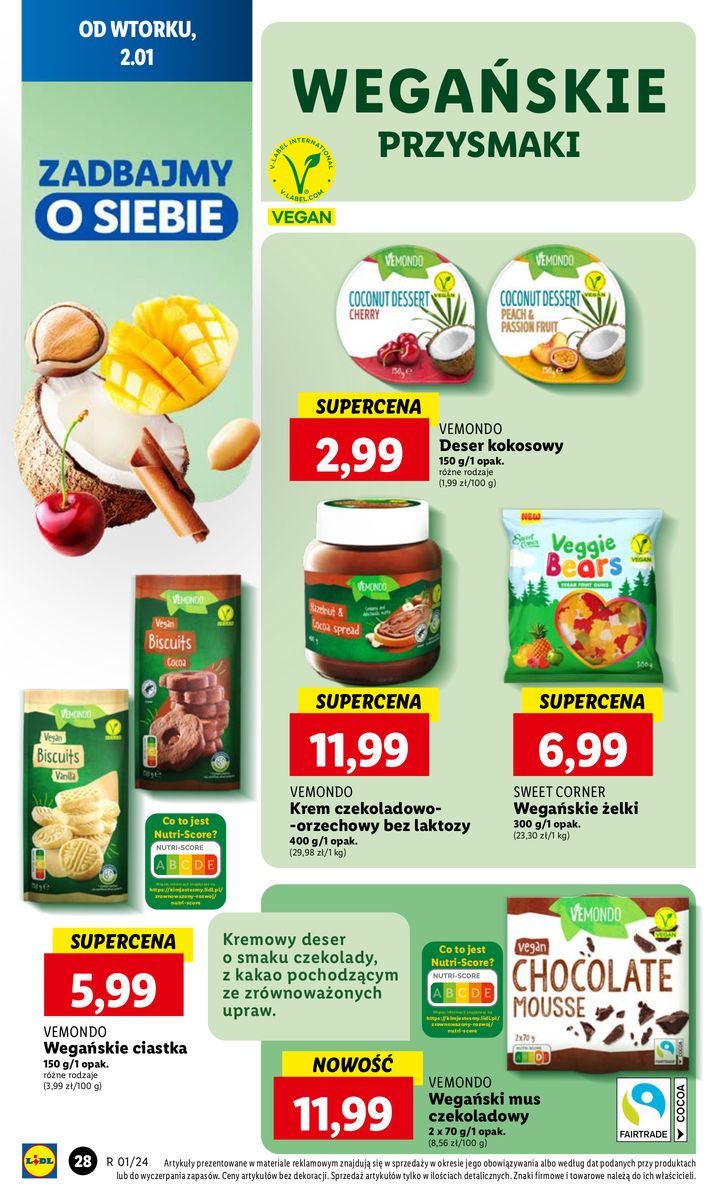 Gazetka OFERTA WAŻNA OD 2.01 DO 3.01