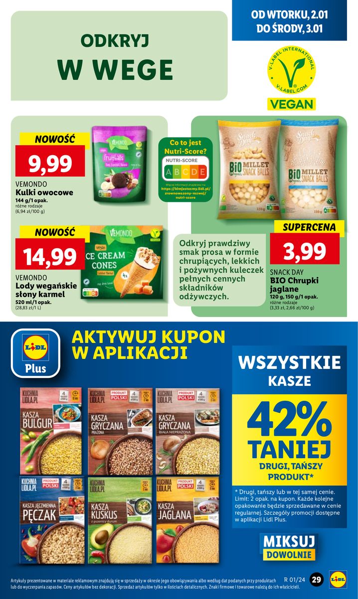 Gazetka OFERTA WAŻNA OD 2.01 DO 3.01