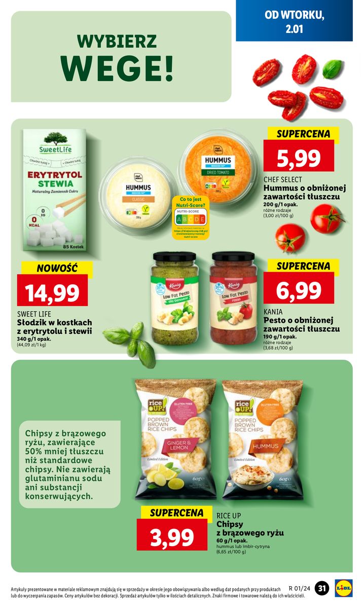 Gazetka OFERTA WAŻNA OD 2.01 DO 3.01