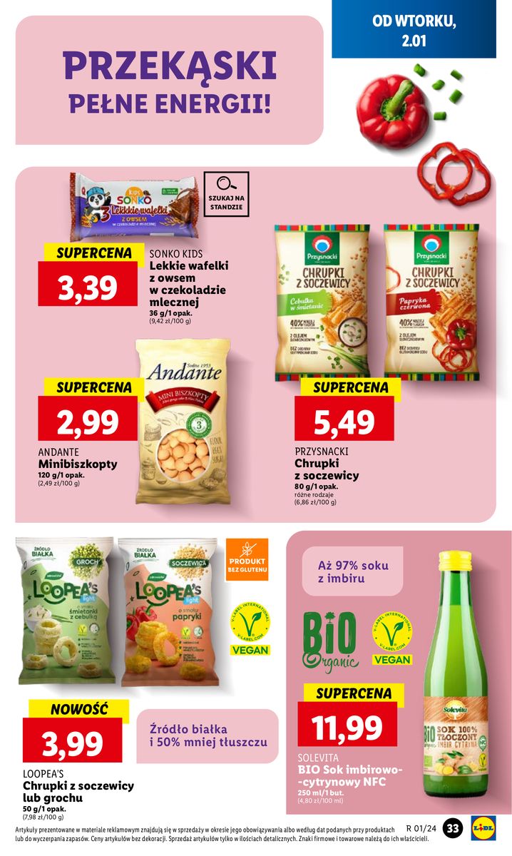 Gazetka OFERTA WAŻNA OD 2.01 DO 3.01