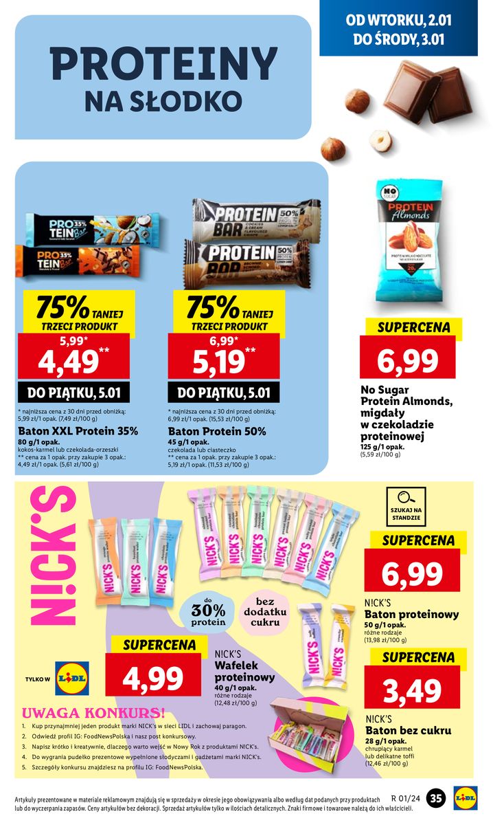 Gazetka OFERTA WAŻNA OD 2.01 DO 3.01