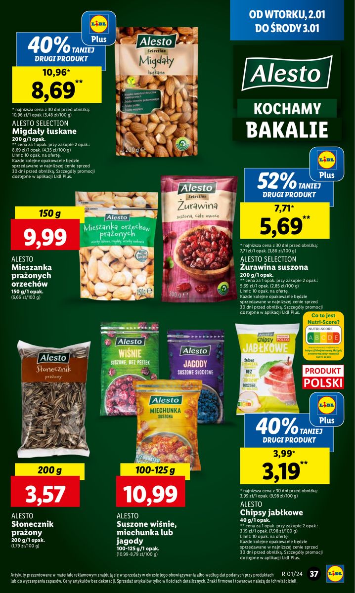 Gazetka OFERTA WAŻNA OD 2.01 DO 3.01