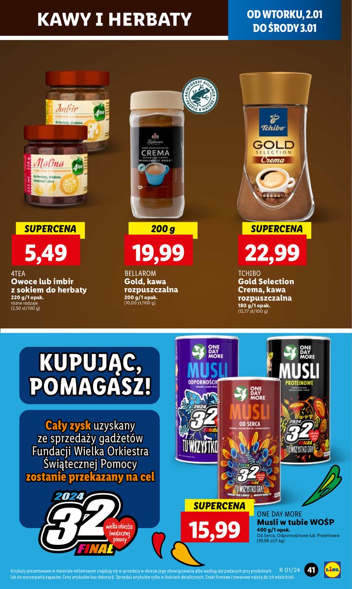 Gazetka OFERTA WAŻNA OD 2.01 DO 3.01