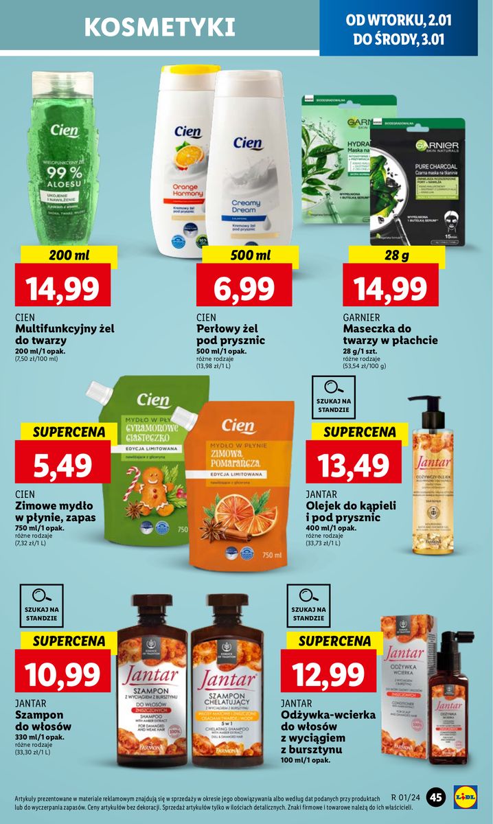 Gazetka OFERTA WAŻNA OD 2.01 DO 3.01