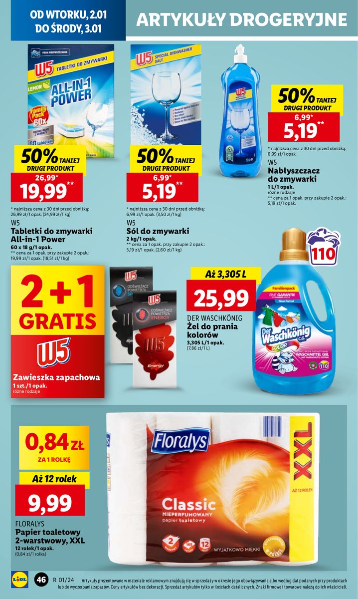 Gazetka OFERTA WAŻNA OD 2.01 DO 3.01