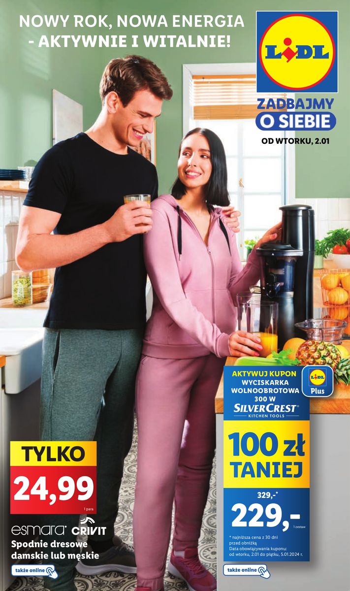 Gazetka OFERTA WAŻNA OD 2.01 DO 3.01
