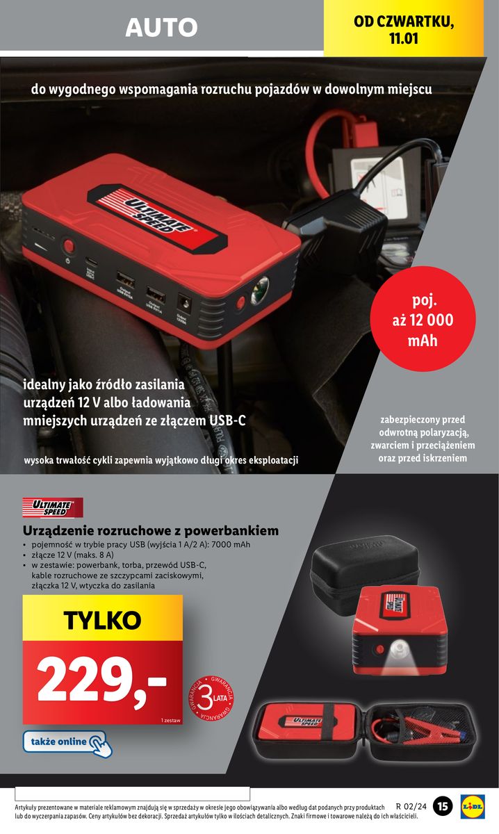 Gazetka OFERTA WAŻNA OD 8.01
