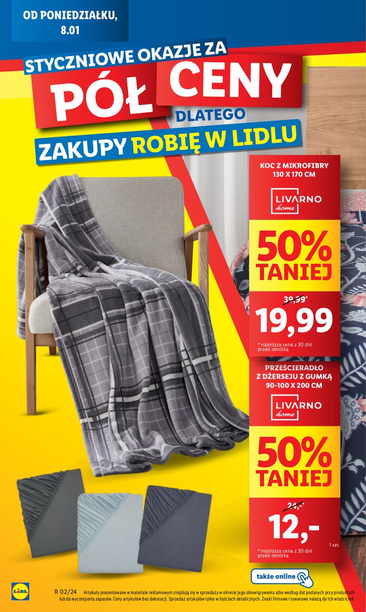 Gazetka OFERTA WAŻNA OD 8.01 DO 10.01