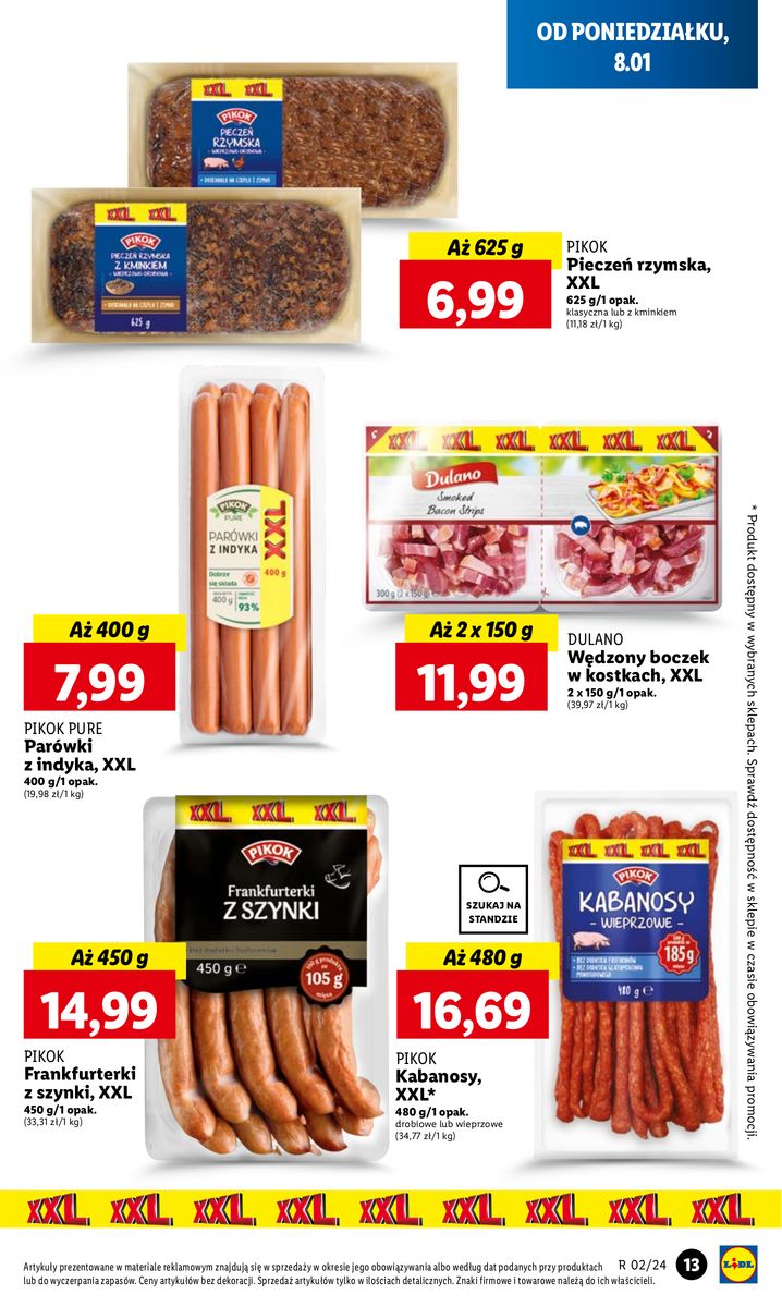 Gazetka OFERTA WAŻNA OD 8.01 DO 10.01