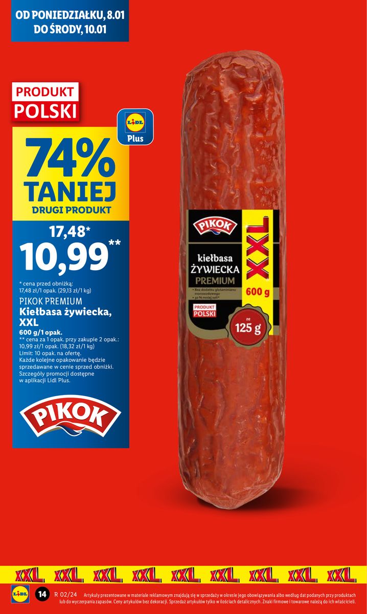 Gazetka OFERTA WAŻNA OD 8.01 DO 10.01