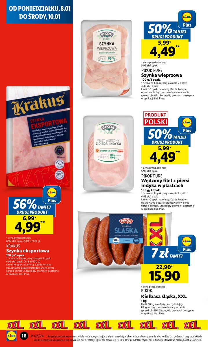 Gazetka OFERTA WAŻNA OD 8.01 DO 10.01