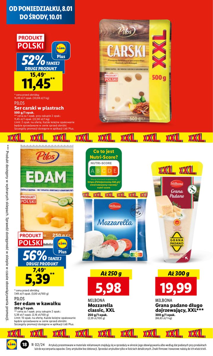 Gazetka OFERTA WAŻNA OD 8.01 DO 10.01